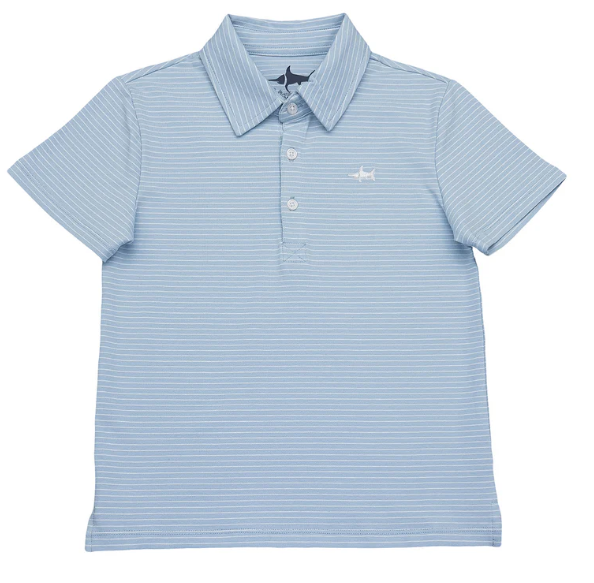 Banks Light Blue/White Polo