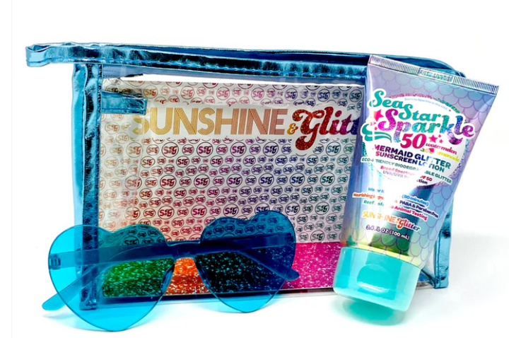 Seastar Sparkle Mermaid Travel Bag