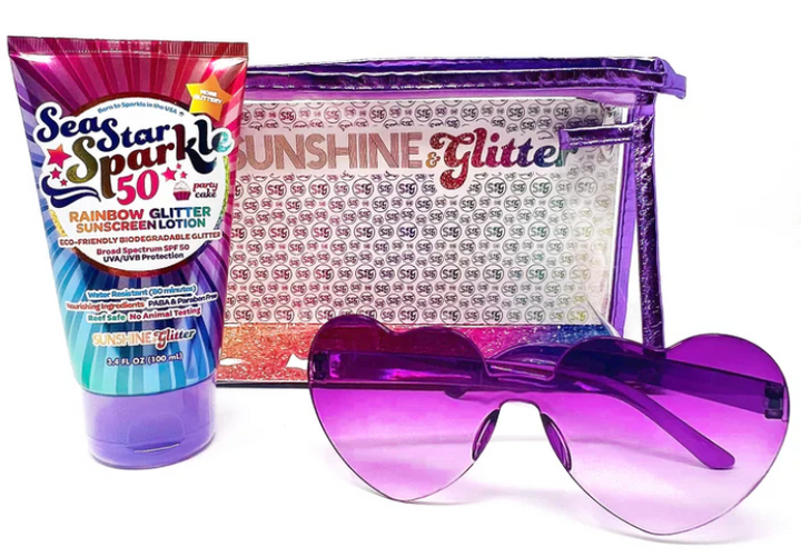 Rainbow Party Cake SPF50 Gift Set