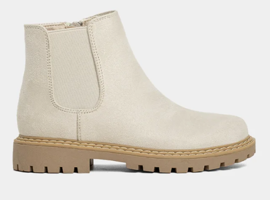 Zophie Mini LT Grey Suede Bootie