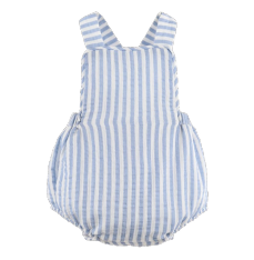 Blue Stripe Cuddle Sunsuit