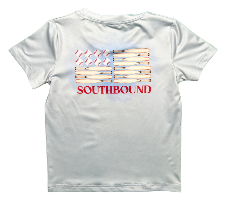Baseball Flag Perf Tee