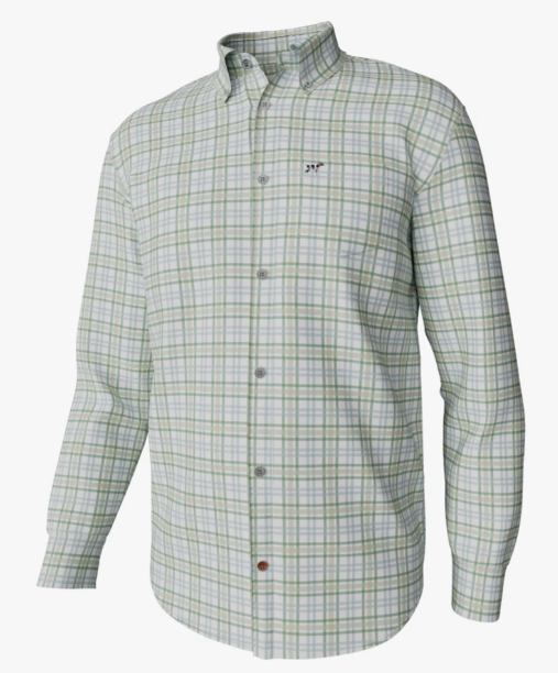 Miller Plaid - Mallard Blue Button Down
