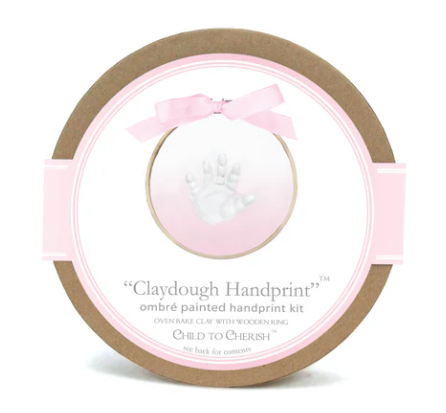 Pink Ombre Handprint Kit