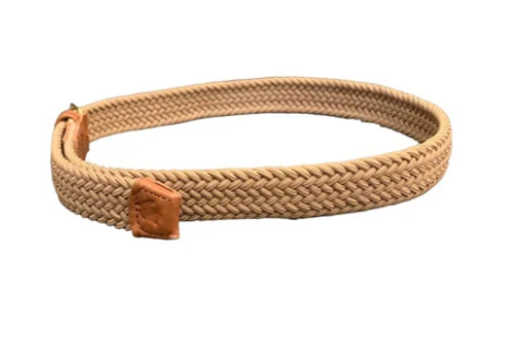 Khaki Braided Belt