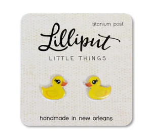 Rubber Duck Earrings