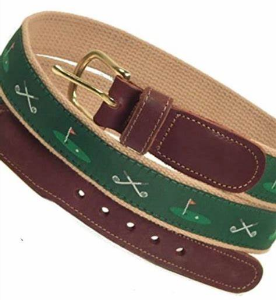 18th Hole On Khaki Belt