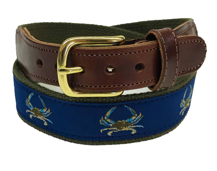 Crab On Olive Belts