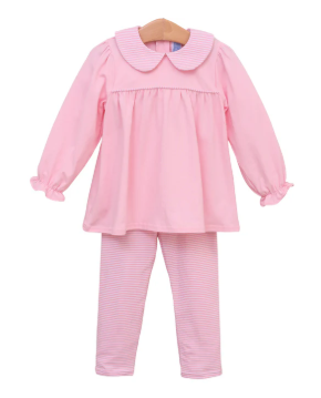 Abigail Pants Set - Light Pink