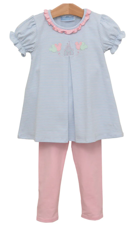 Magical Ruffle Pant Set - Girls