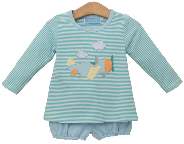 Airplane Bloomer Set