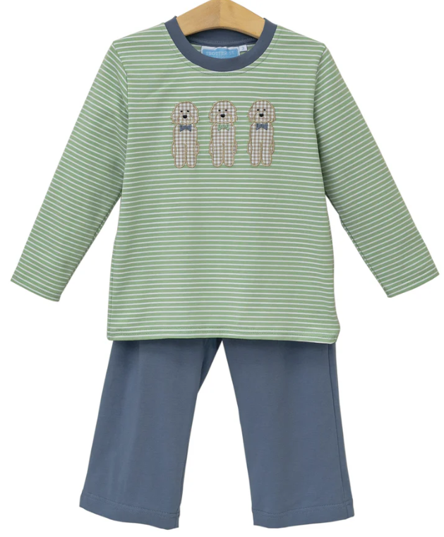 Dog Pant Set - Toddler Boys