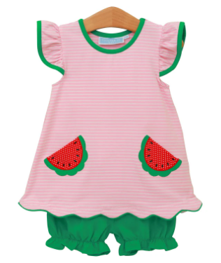 One in A Melon Bloomer Set - Infant