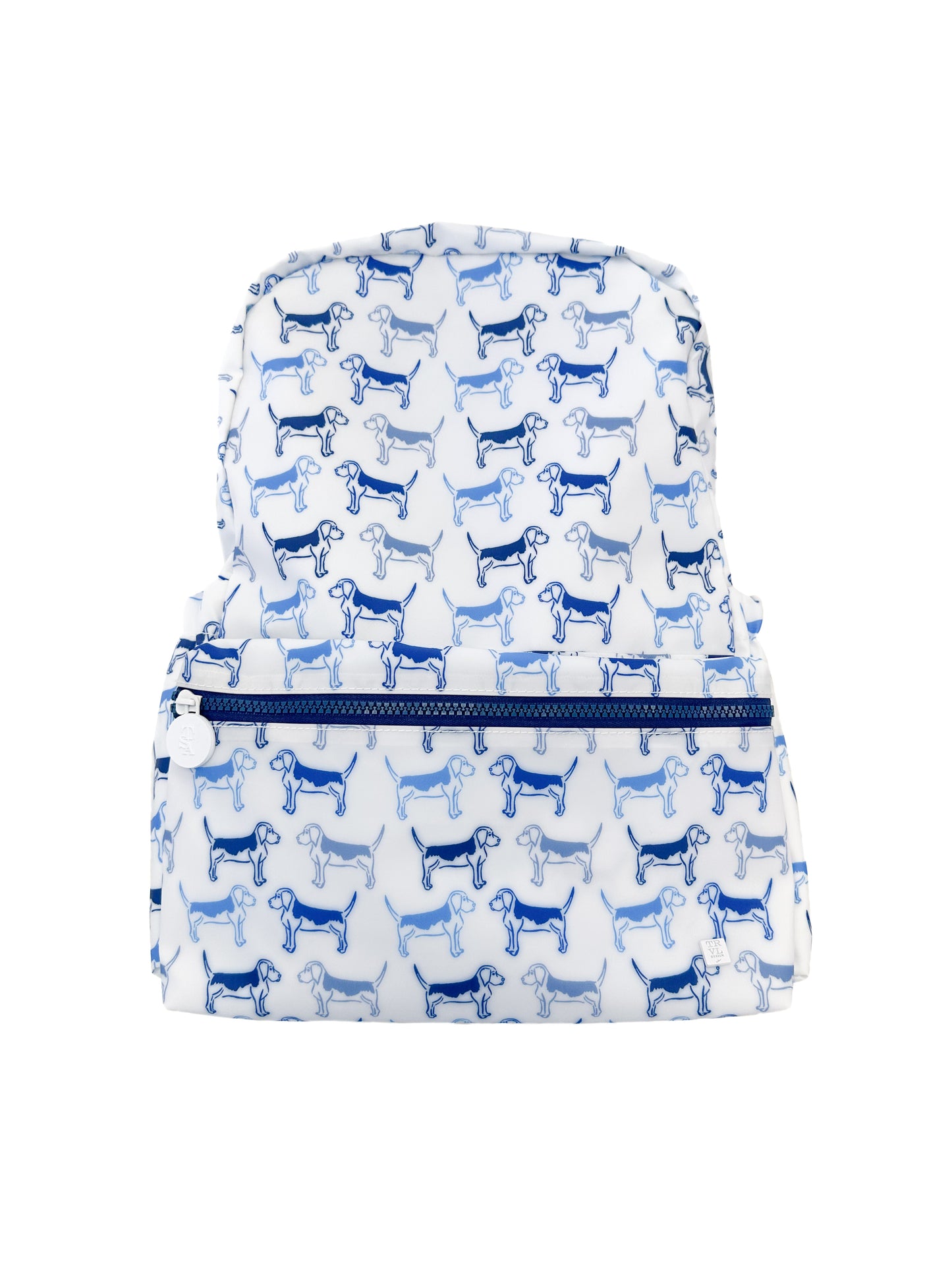 Puppy Love Blue - Large Backpack