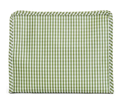 Gingham Moss - Roadie Large Zip Pouch