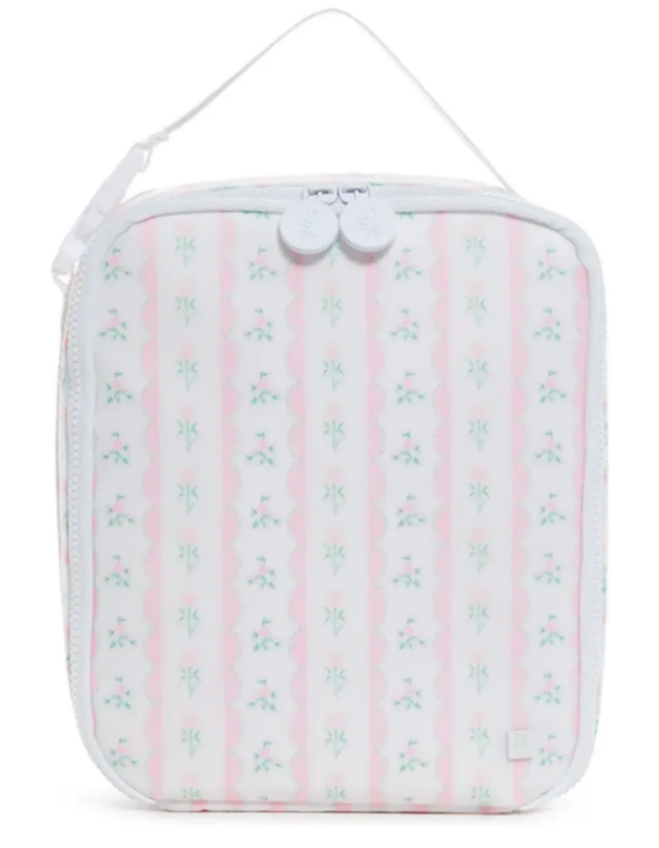 Ribbon Floral Pink - Lunch Bag