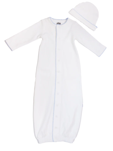 Take Me Home Gown w/Hat - Blue