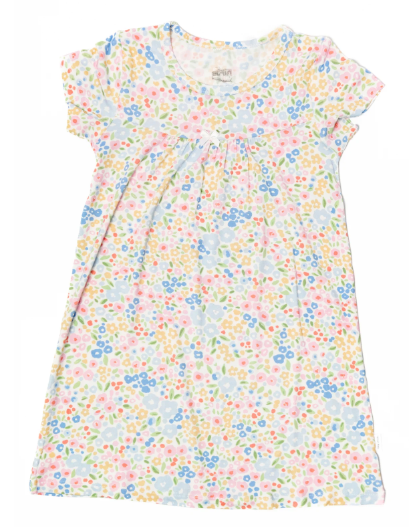 Multi Color Flower Dress - Toddler
