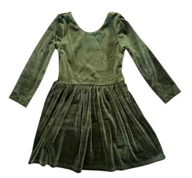 Noel Dress - Moss