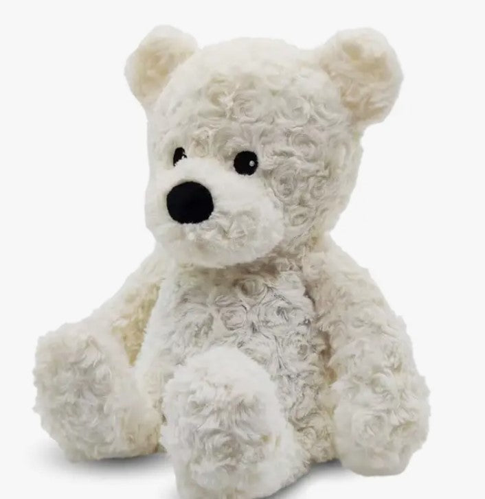 Cream Curly Bear Warmie