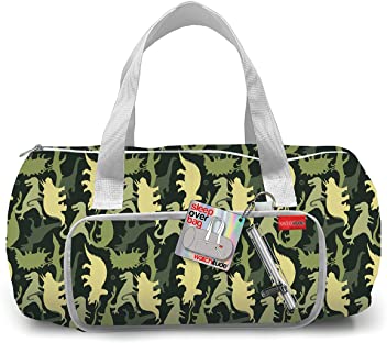 Dino Camo Sleepover Bag
