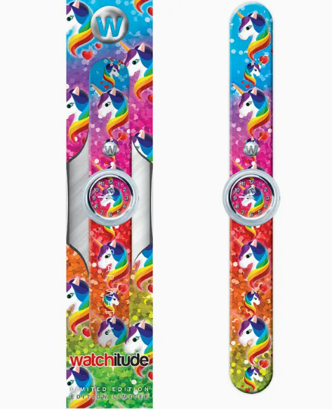 Rainbow Unicorns Slap Watch