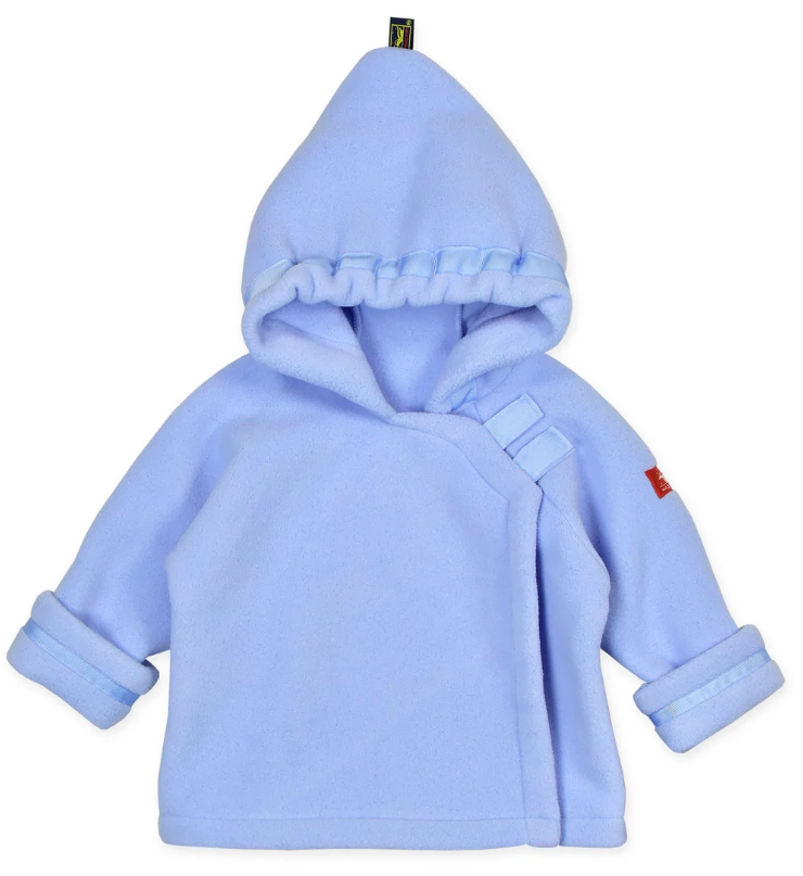 Fleece Warmplus Wrap Jacket - Light Blue