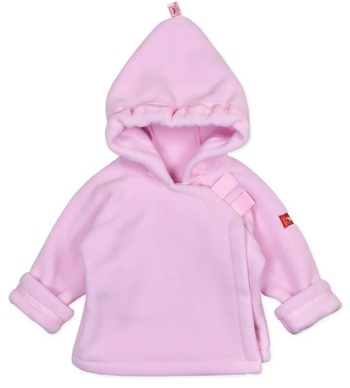 Fleece Warmplus Wrap Jacket - Light Pink