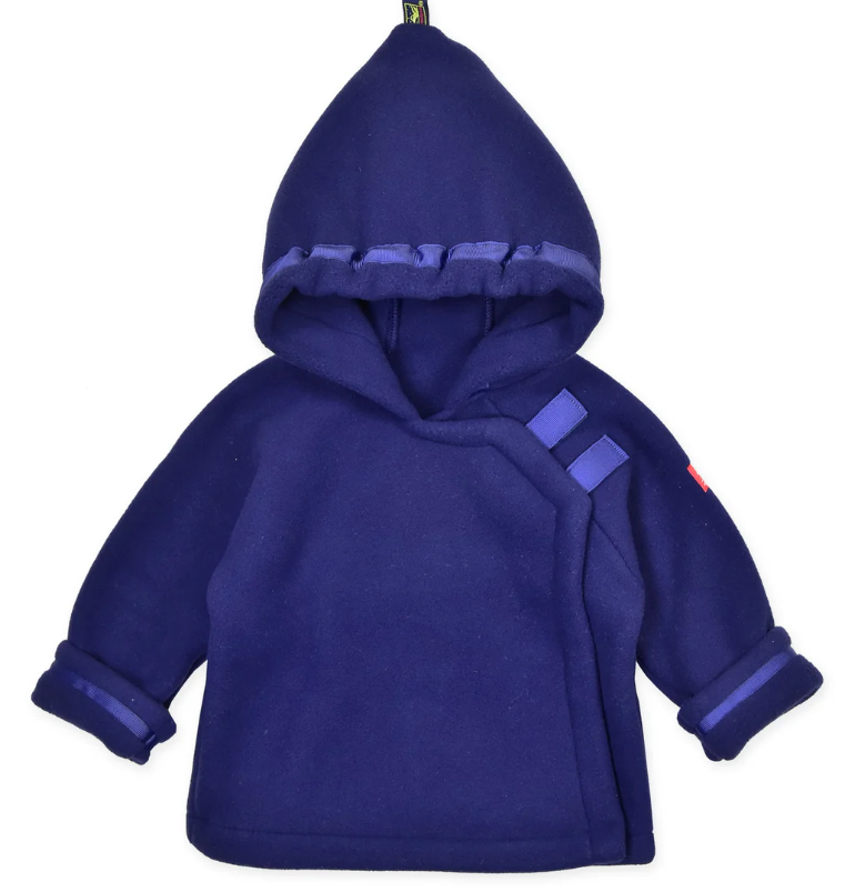 Fleece Warmplus Wrap Jacket - Navy