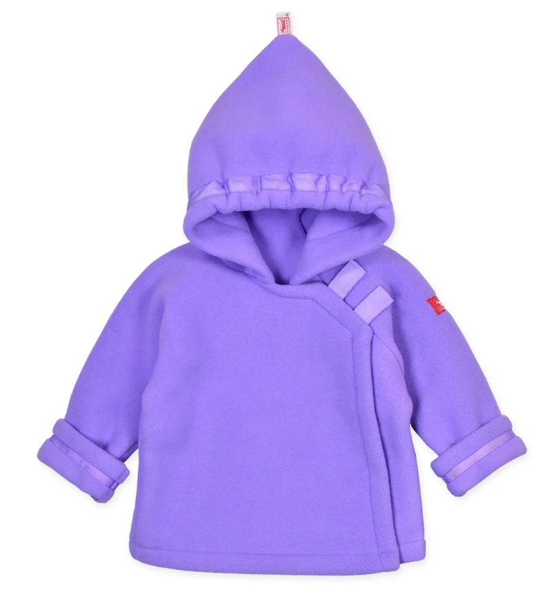 Fleece Warmplus Wrap Jacket - Lavender