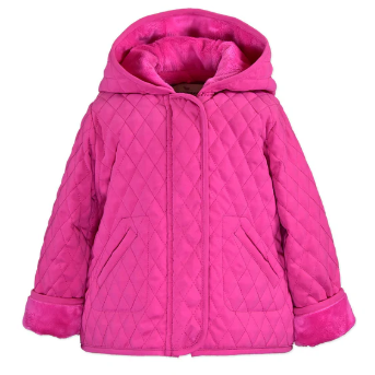 Hooded Barn Jacket - Magneta