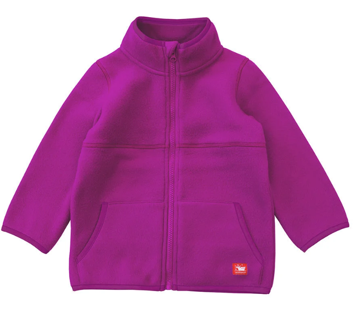 Zip Up Jacket - Rasberry