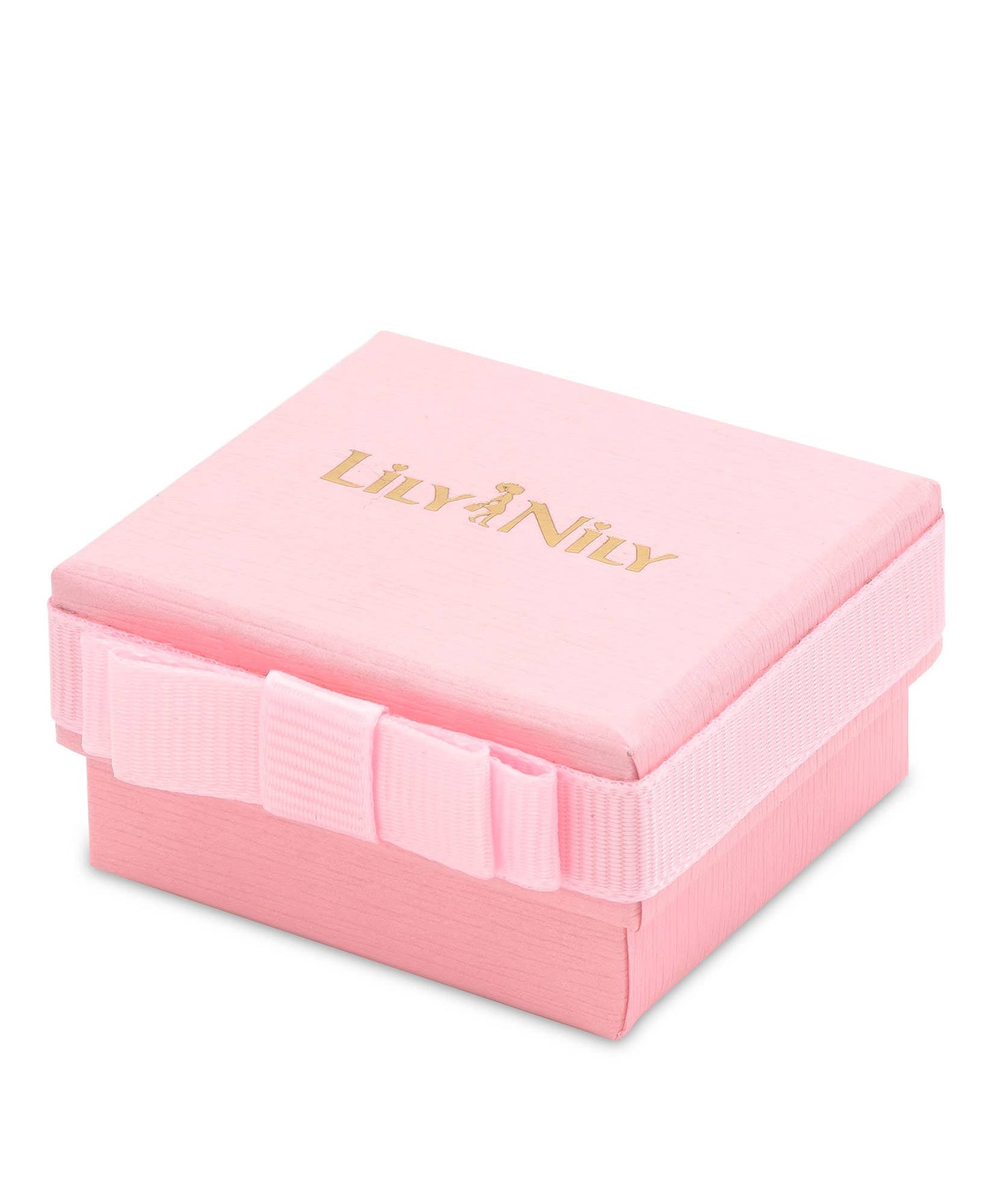 Bow Twist Stud Earrings in Sterling Silver