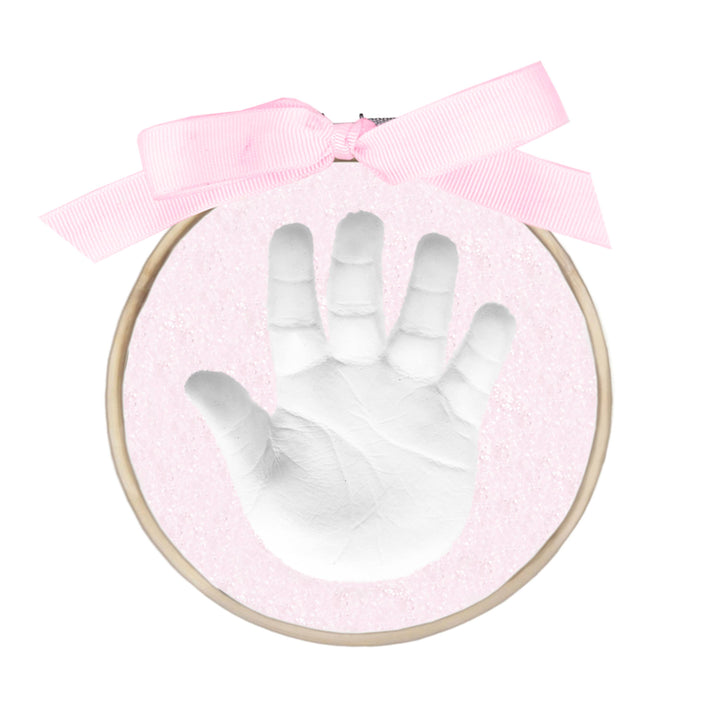 Pink Sugarprints-Glitter Handprint Kit