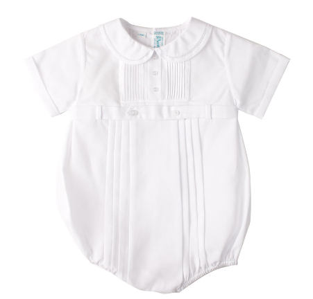 Mini Button Belt Tuxedo Creeper White