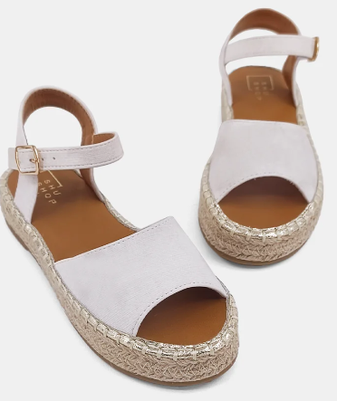 Cynthia Sandal - Bone Color