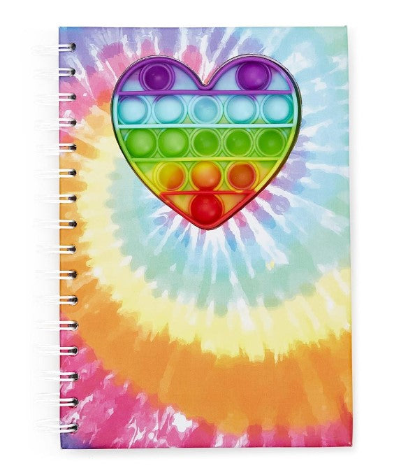 Heart Rainbow Popper Notebook