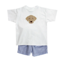 Puppy Pal Short Set - Boys