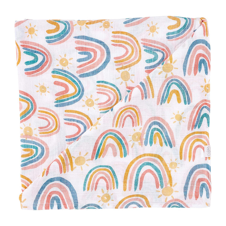 Rainbow Swaddle Blanket