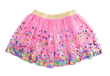 Raspberry Confetti Tutu - Toddler