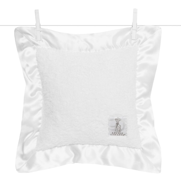 White Chenille Pillow
