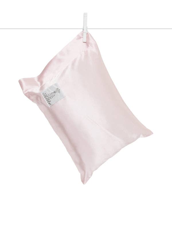 Satin Decorative Nursery Pillow: Blue