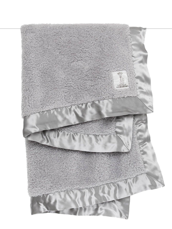 Chenille Baby Blanket: Gift Box / White