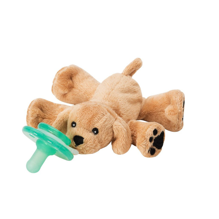 Rufus Retriever Plush Pacifier Holder