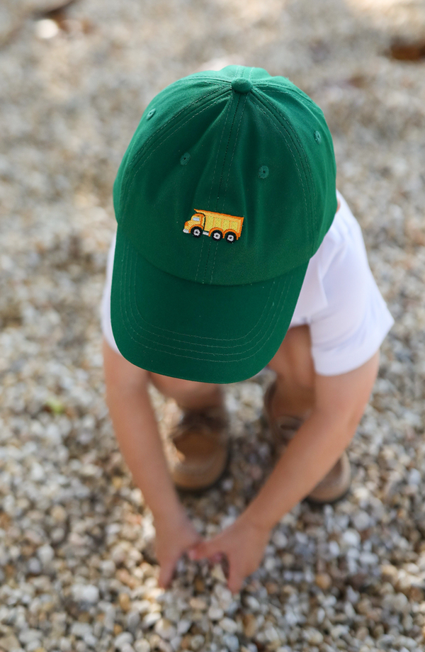 Dump Truck Baseball Hat (Baby, Youth): Baby (0-2)