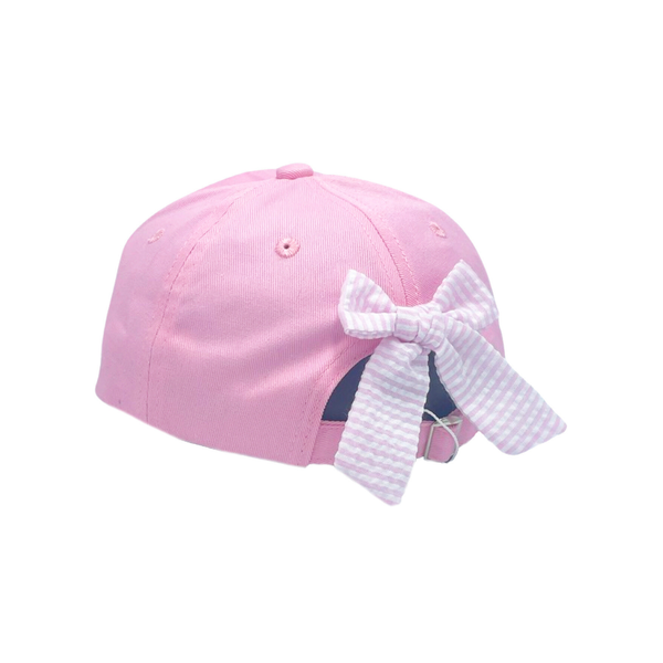 Pony Bow Baseball Hat (Baby, Youth): Youth