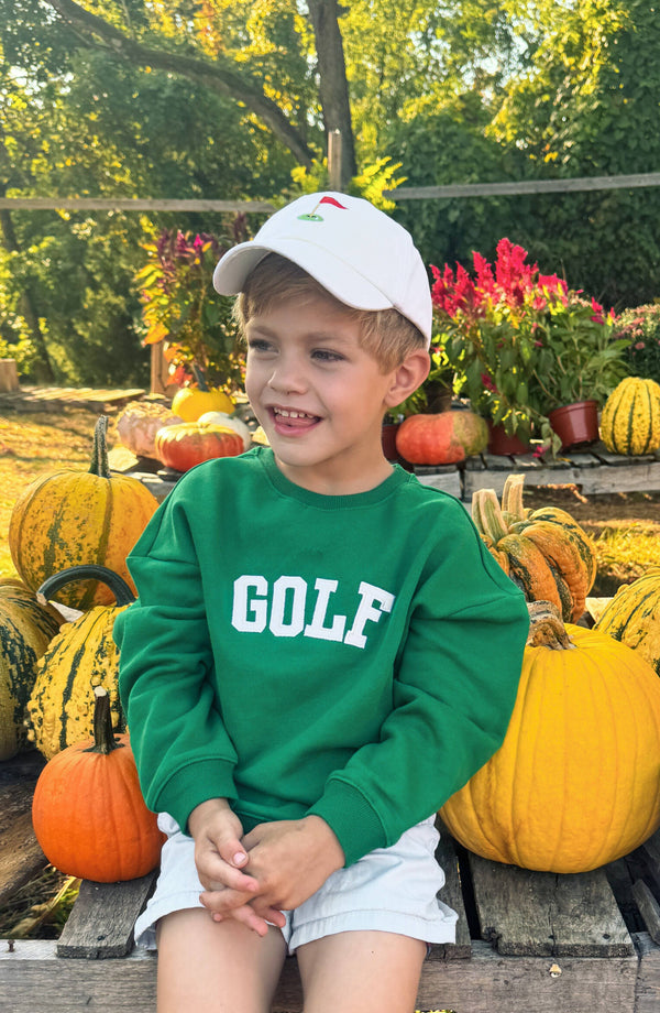 Golf Flag Baseball Hat (Baby, Youth): Baby (0-2 y.o.)