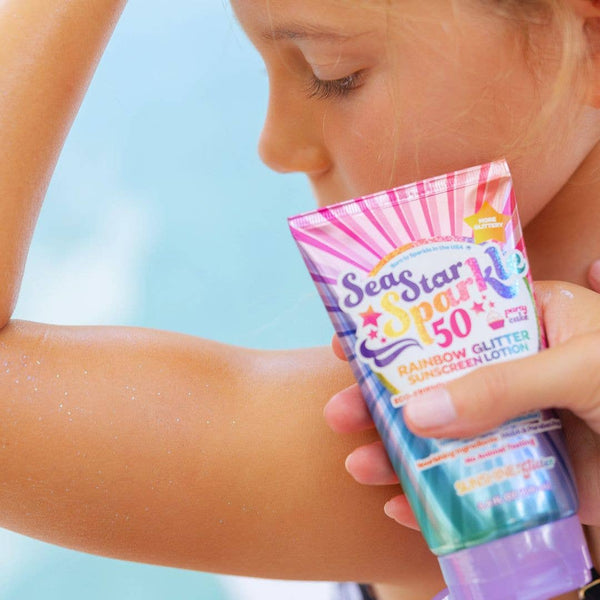 Rainbow Party Cake SPF 50 Travel Ready Gift Set