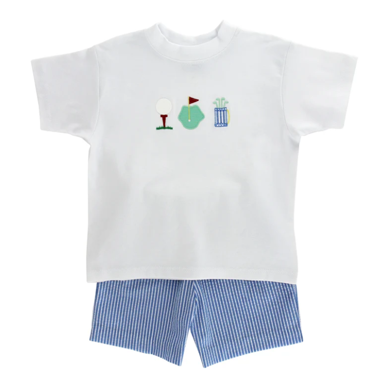 Mini Mulligans Boys Short Set