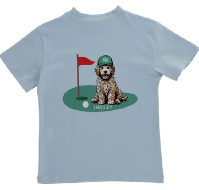 Augusta Dog On Bayberry Tee